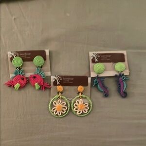Bright and whimsical Earrings Set